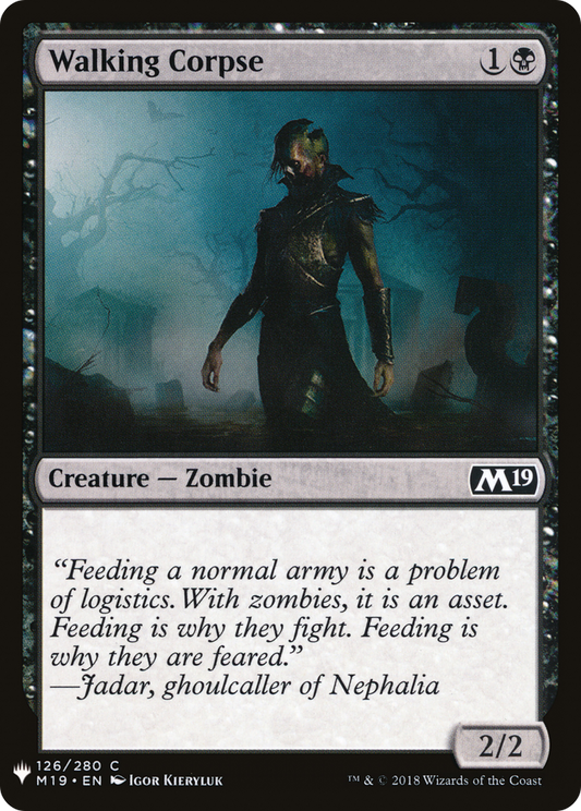 Walking Corpse (LIST-M19-126)