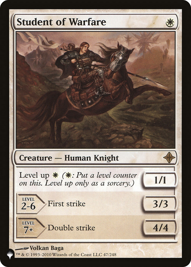 Student of Warfare (LIST-ROE-47)