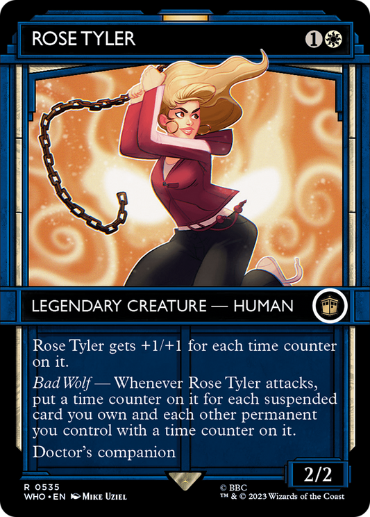 Rose Tyler (WHO-535) (Showcase) (Borderless) (Foil)