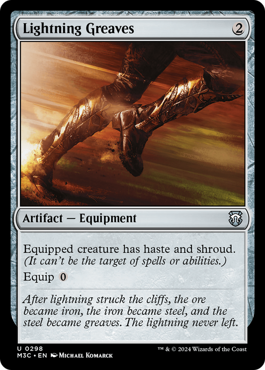 Lightning Greaves (M3C-298)
