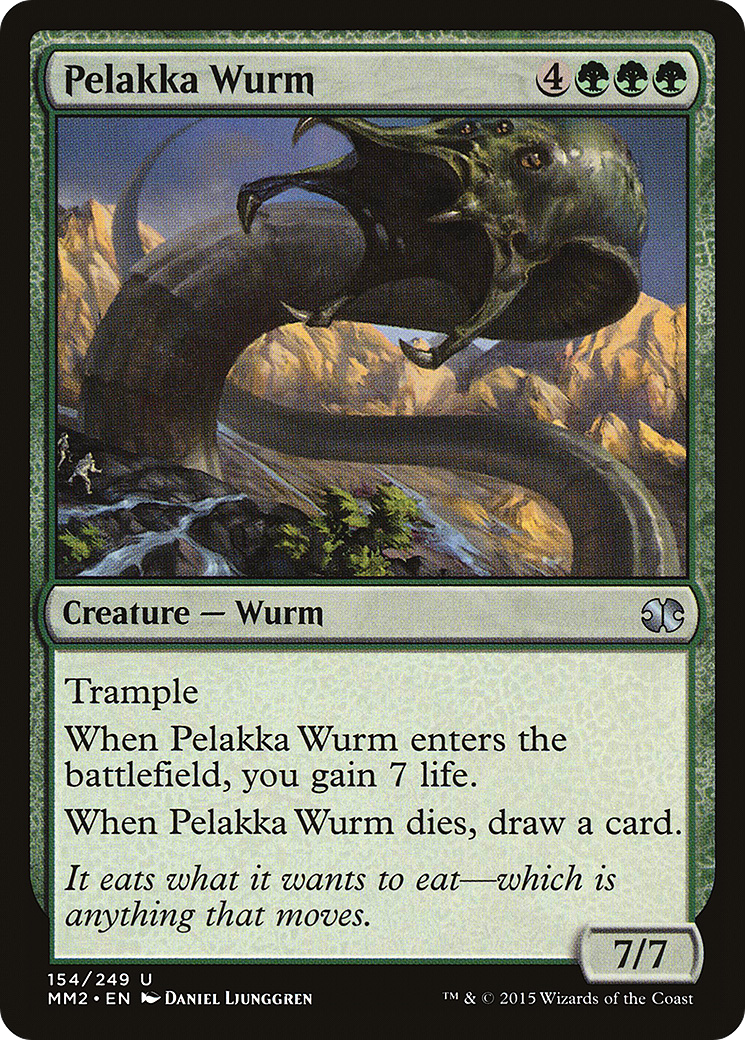 Pelakka Wurm (MM2-154) (Foil)