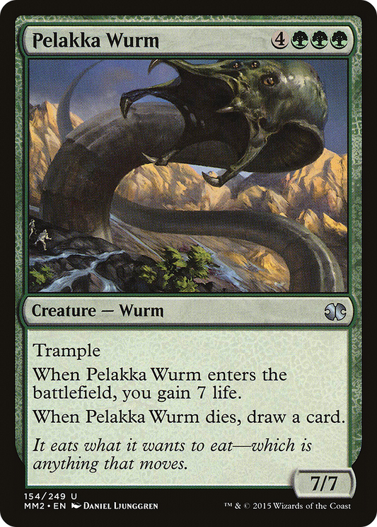 Pelakka Wurm (MM2-154) (Foil)