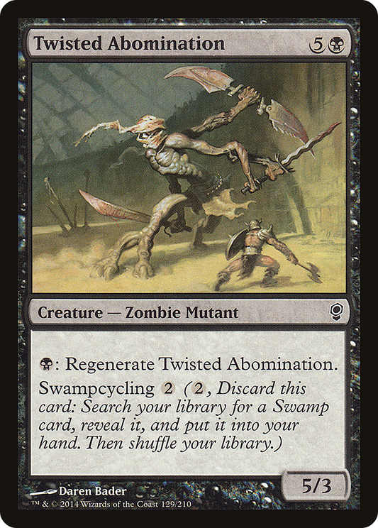 Twisted Abomination (CNS-129) (Foil)