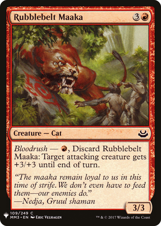 Rubblebelt Maaka (LIST-MM3-109)
