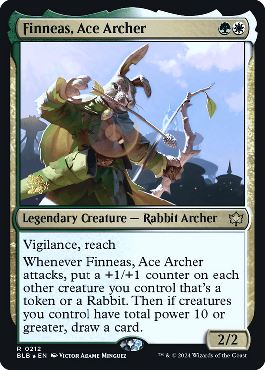 Finneas, Ace Archer (PRE-212S) (Foil)