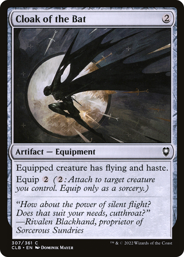 Cloak of the Bat (CLB-307)