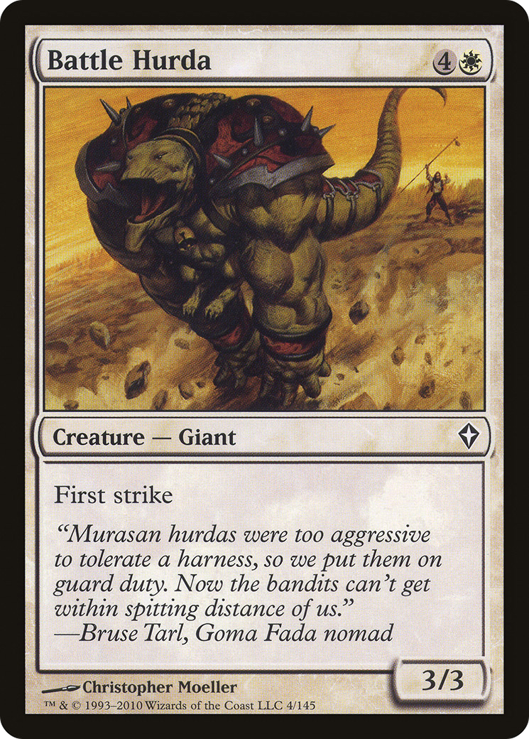 Battle Hurda (WWK-004) (Foil)