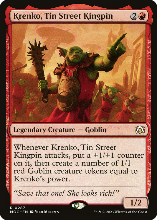 Krenko, Tin Street Kingpin (MOC-287)