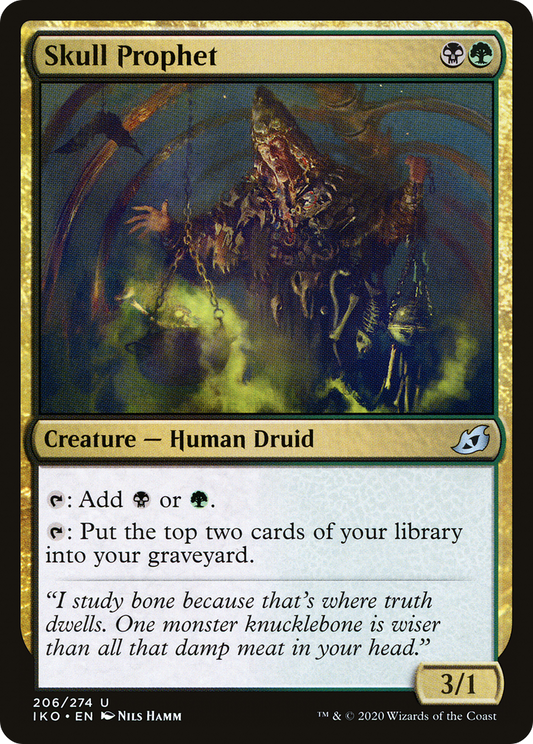 Skull Prophet (IKO-206) (Foil)