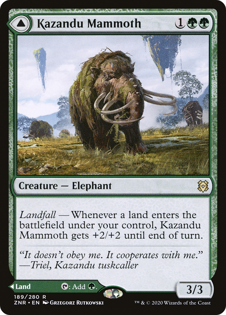 Kazandu Mammoth // Kazandu Valley (ZNR-189)