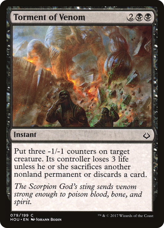 Torment of Venom (HOU-079) (Foil)