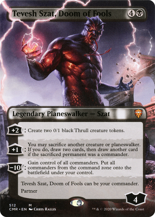 Tevesh Szat, Doom of Fools (CMR-512) (Borderless)
