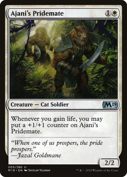 Ajani's Pridemate (M19-005)