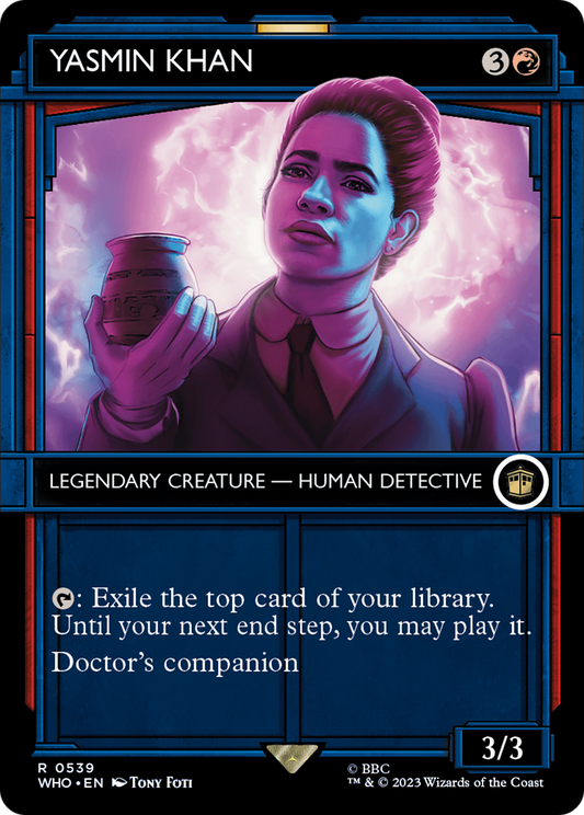 Yasmin Khan (WHO-539) (Showcase) (Borderless) (Foil)