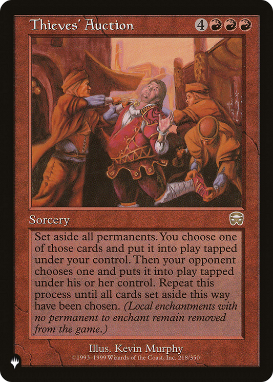 Thieves' Auction (LIST-MMQ-218)