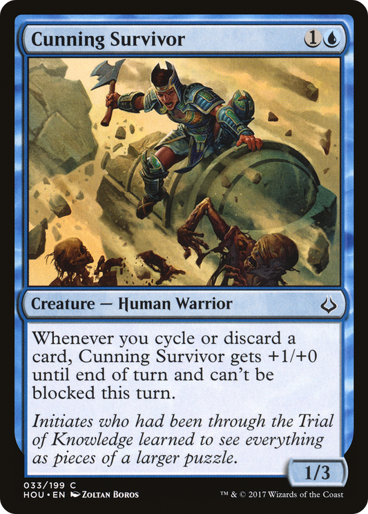 Cunning Survivor (HOU-033) (Foil)