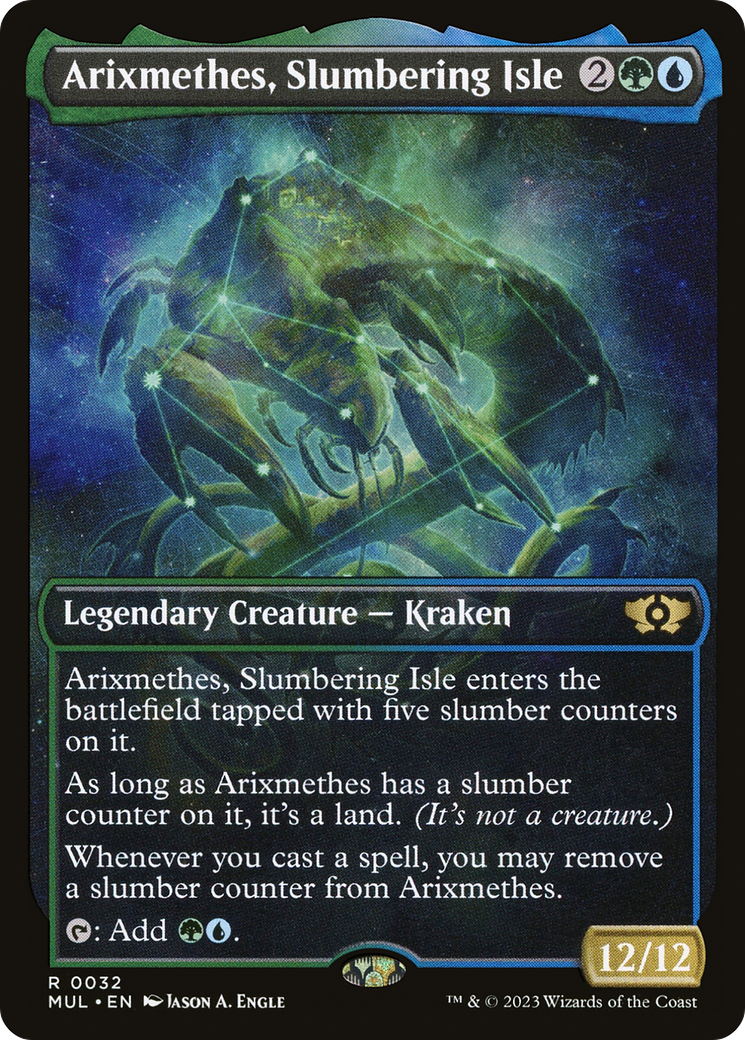 Arixmethes, Slumbering Isle (MUL-032) (Showcase)