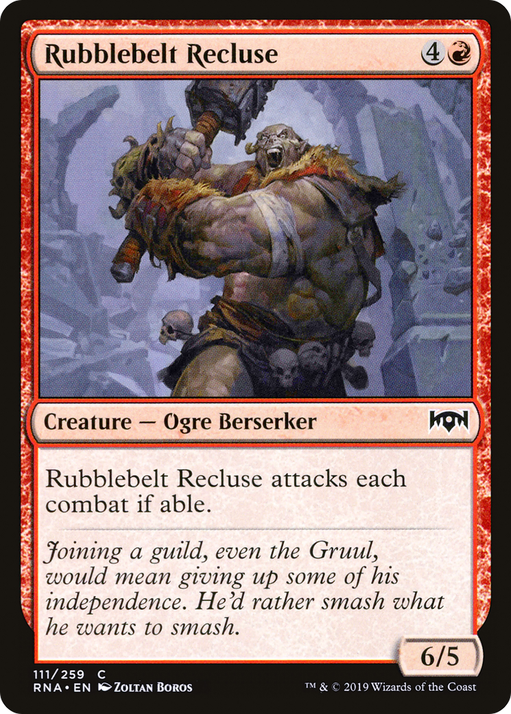 Rubblebelt Recluse (RNA-111) (Foil)