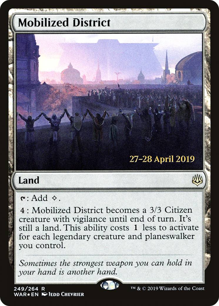Mobilized District (PRE-249S) (Foil)