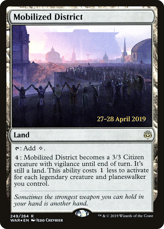 Mobilized District (PRE-249S) (Foil)