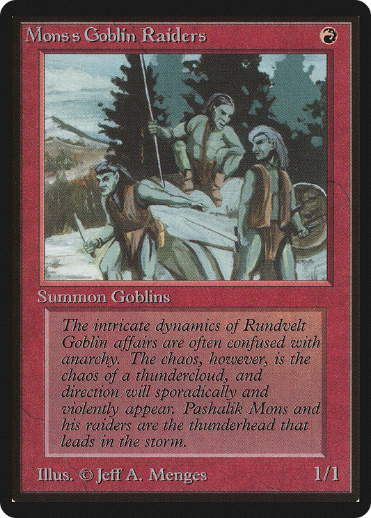 Mons's Goblin Raiders (LEB-165)