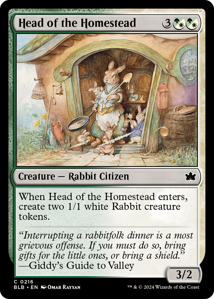 Head of the Homestead (BLB-216) (Foil)