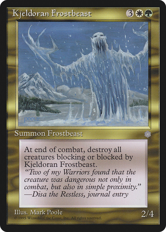 Kjeldoran Frostbeast (ICE-296)