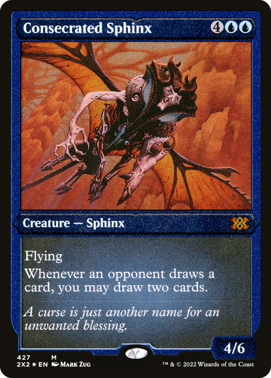 Consecrated Sphinx (2X2-427) (Etched Foil)