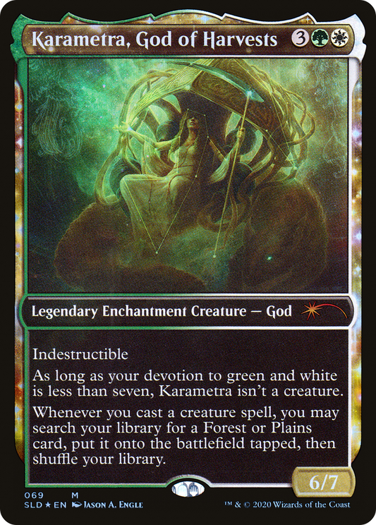 Karametra, God of Harvests (SLD-069) (Showcase) (Foil)