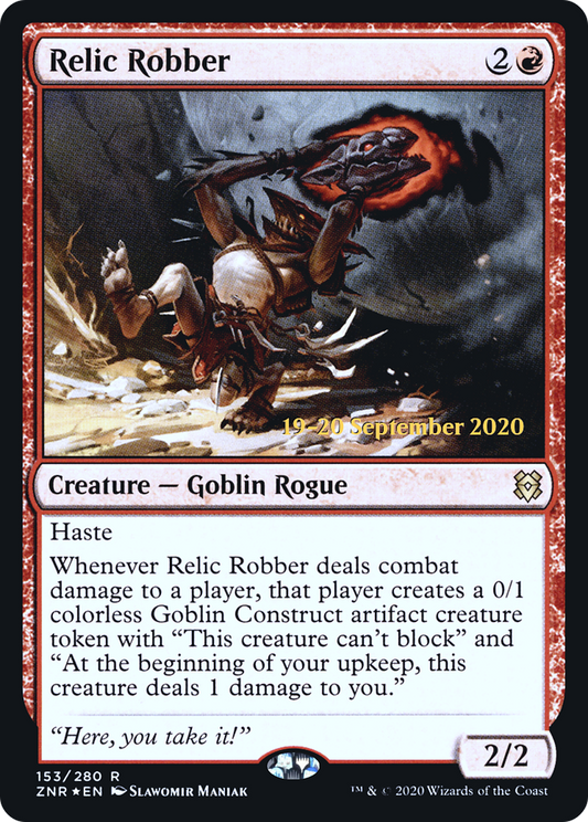 Relic Robber (PRE-153S) (Foil)
