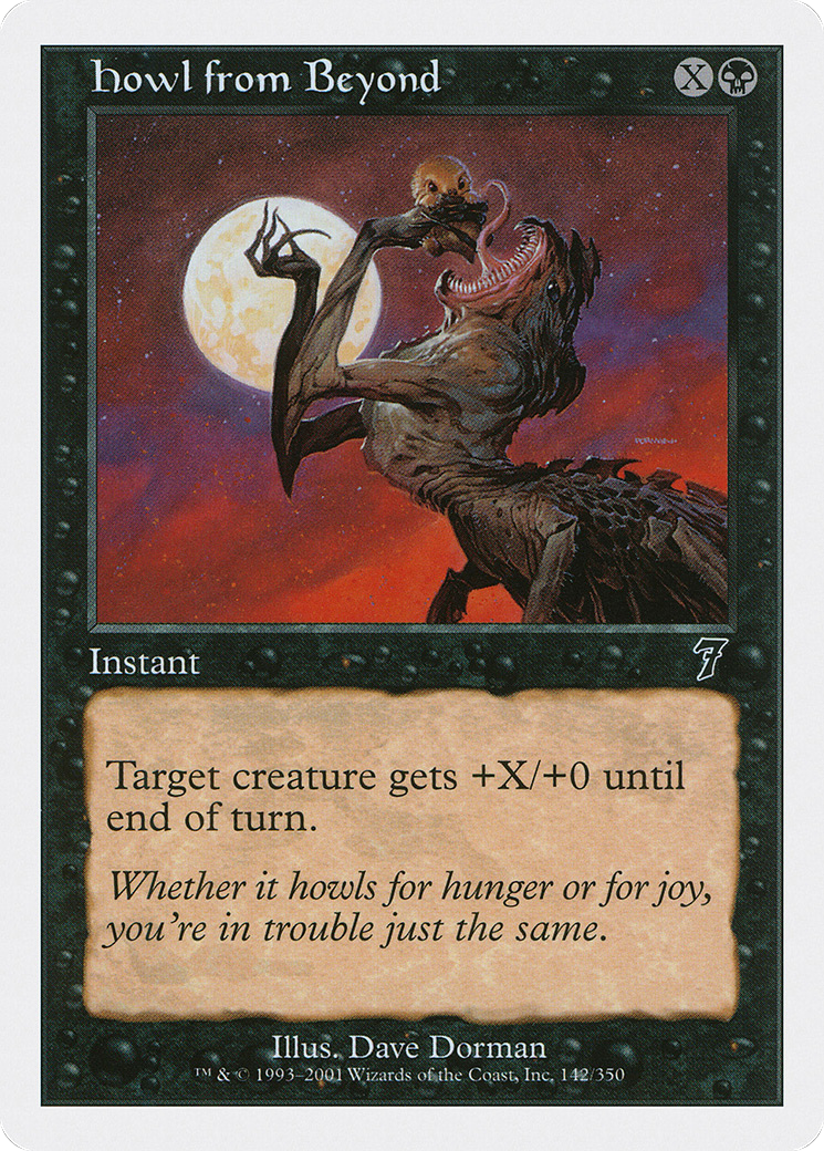 Howl from Beyond (7ED-142)