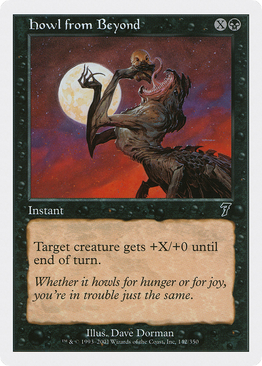 Howl from Beyond (7ED-142)