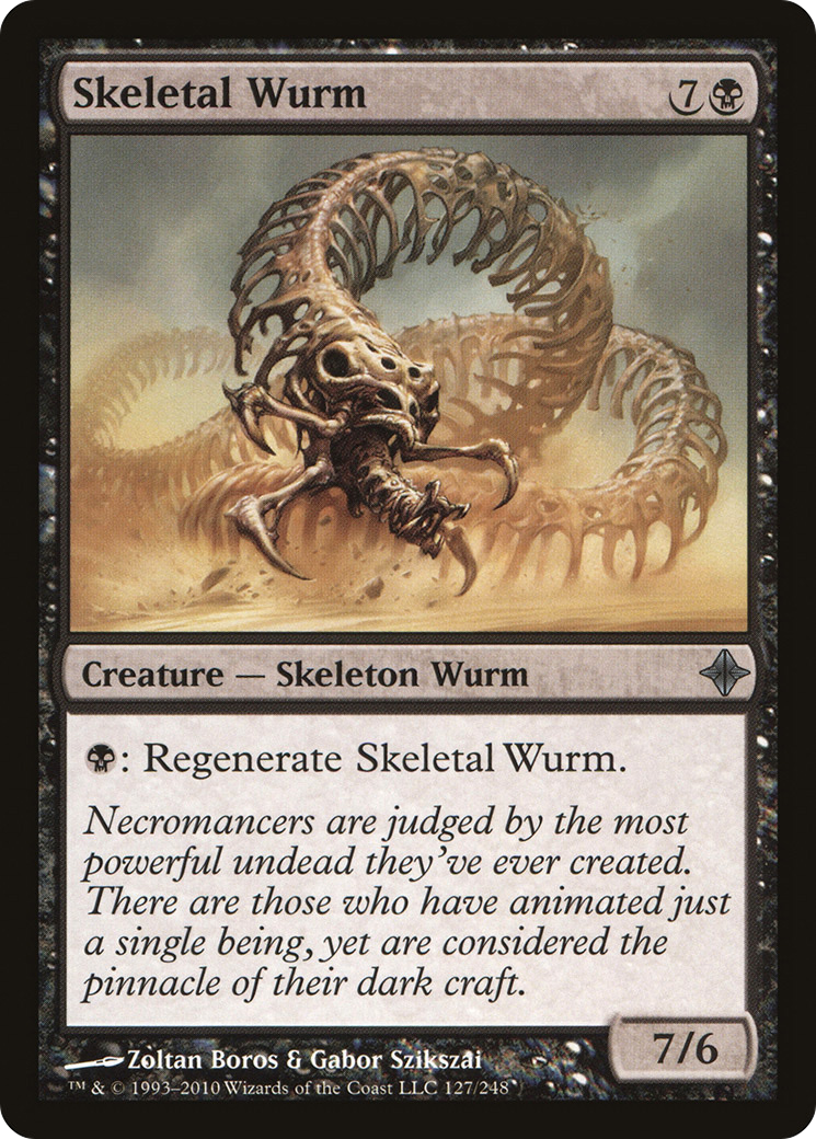Skeletal Wurm (ROE-127) (Foil)