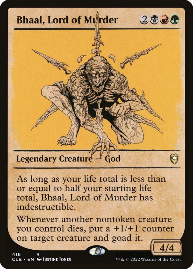 Bhaal, Lord of Murder (CLB-416) (Showcase)