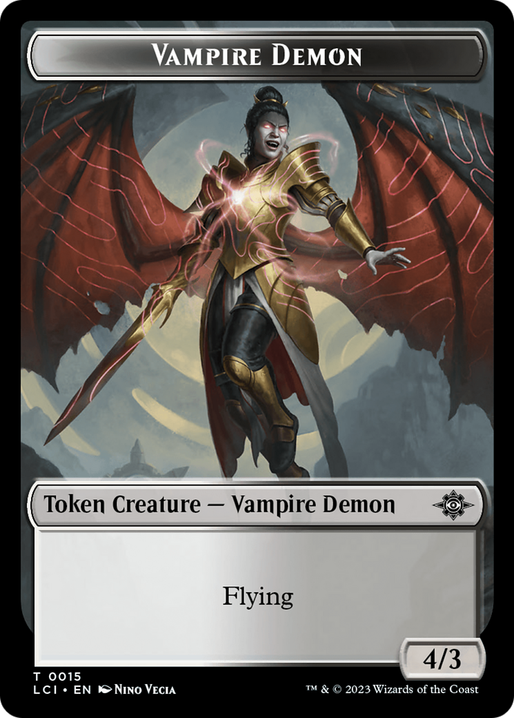 Vampire Demon Token (TLCI-015)
