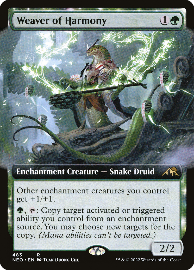 Weaver of Harmony (NEO-483) (Extended Art) (Foil)