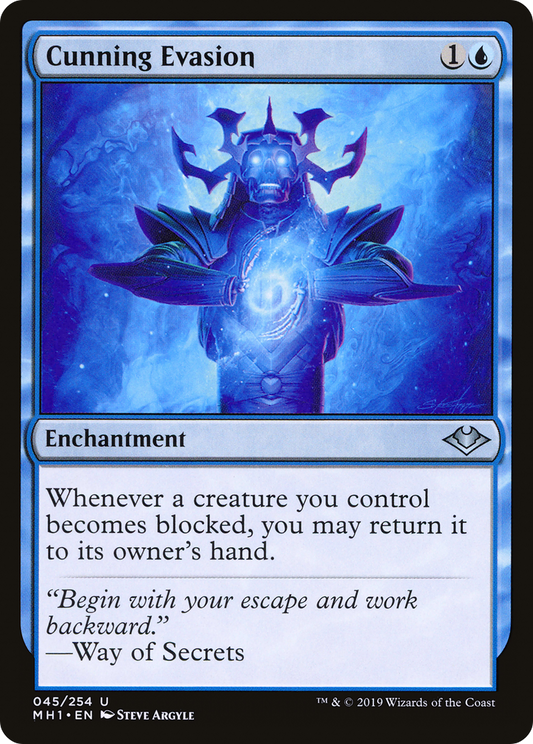 Cunning Evasion (MH1-045) (Foil)