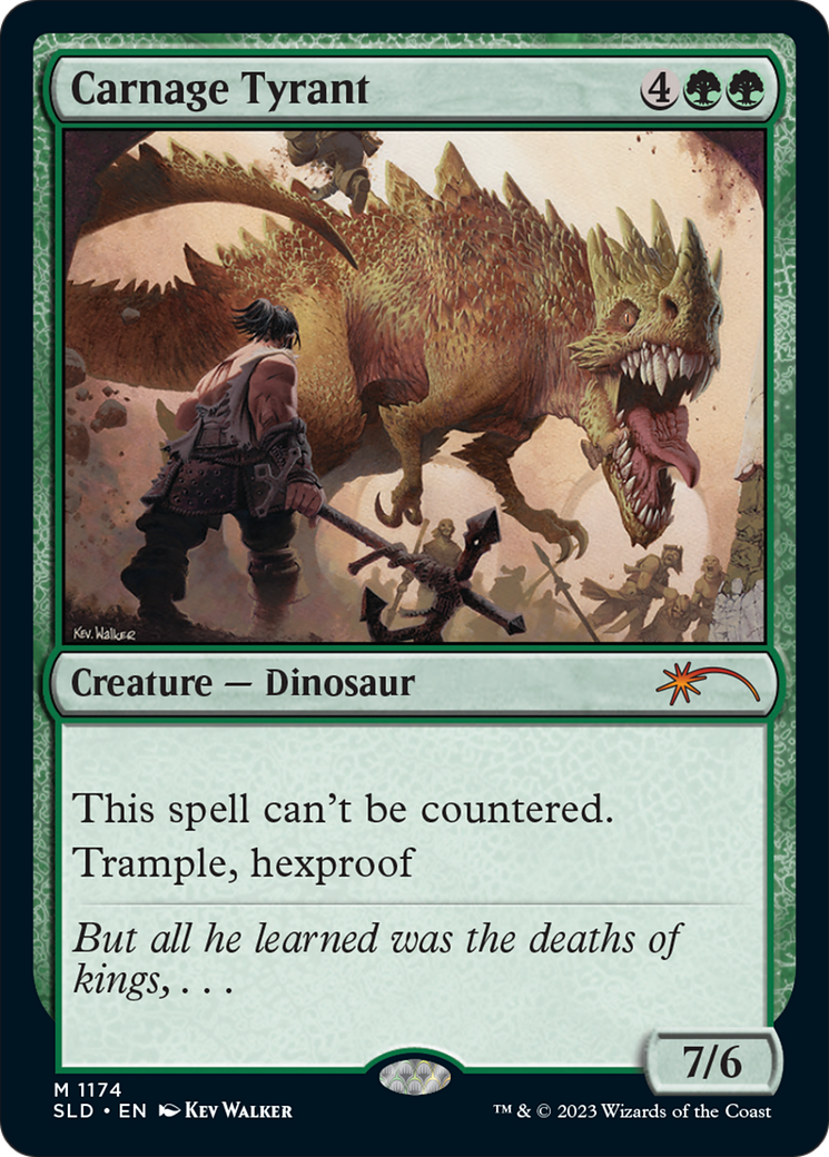 Carnage Tyrant (SLD-1174) (Foil)