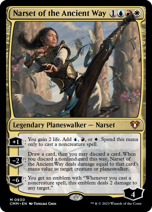 Narset of the Ancient Way (CMM-930)