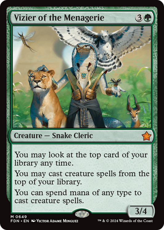 Vizier of the Menagerie (FDN-649)