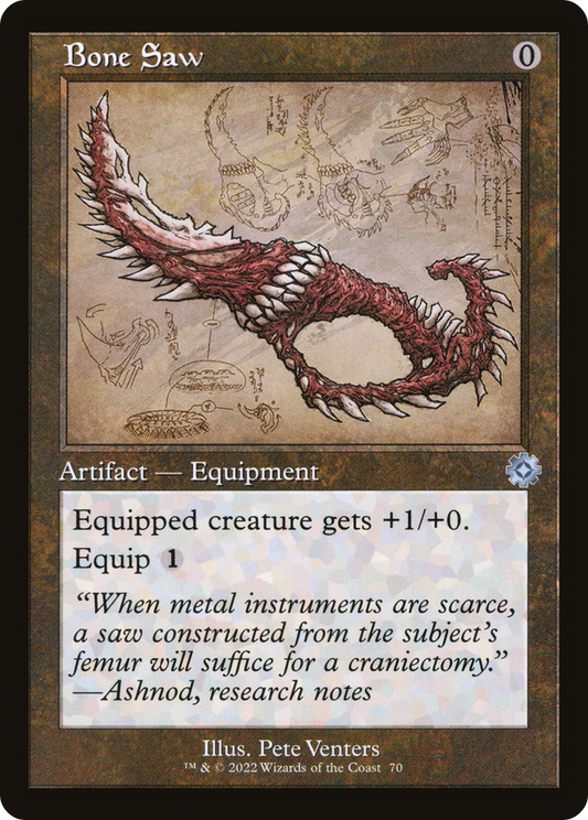 Bone Saw (BRR-070) (Foil)