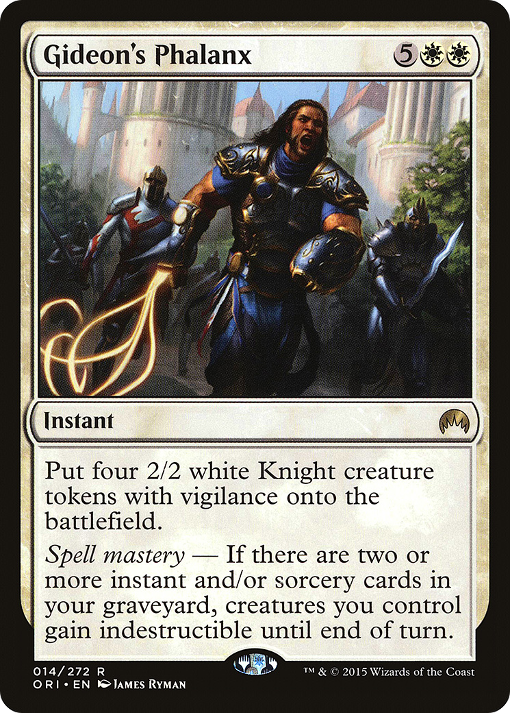 Gideon's Phalanx (ORI-014) (Foil)