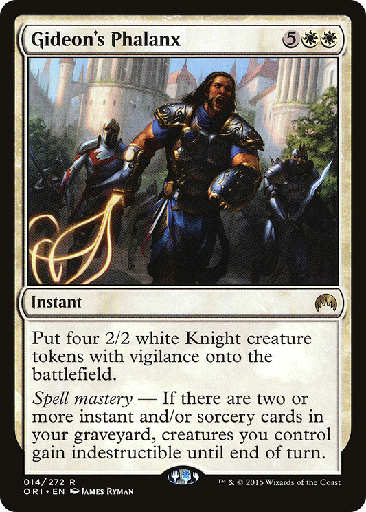 Gideon's Phalanx (ORI-014) (Foil)