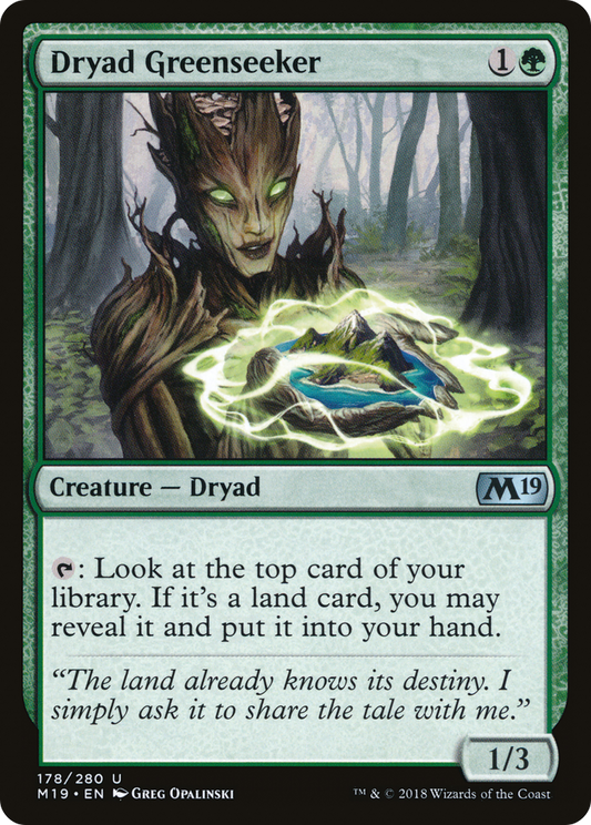 Dryad Greenseeker (M19-178)