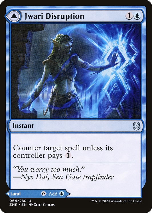 Jwari Disruption // Jwari Ruins (ZNR-064)