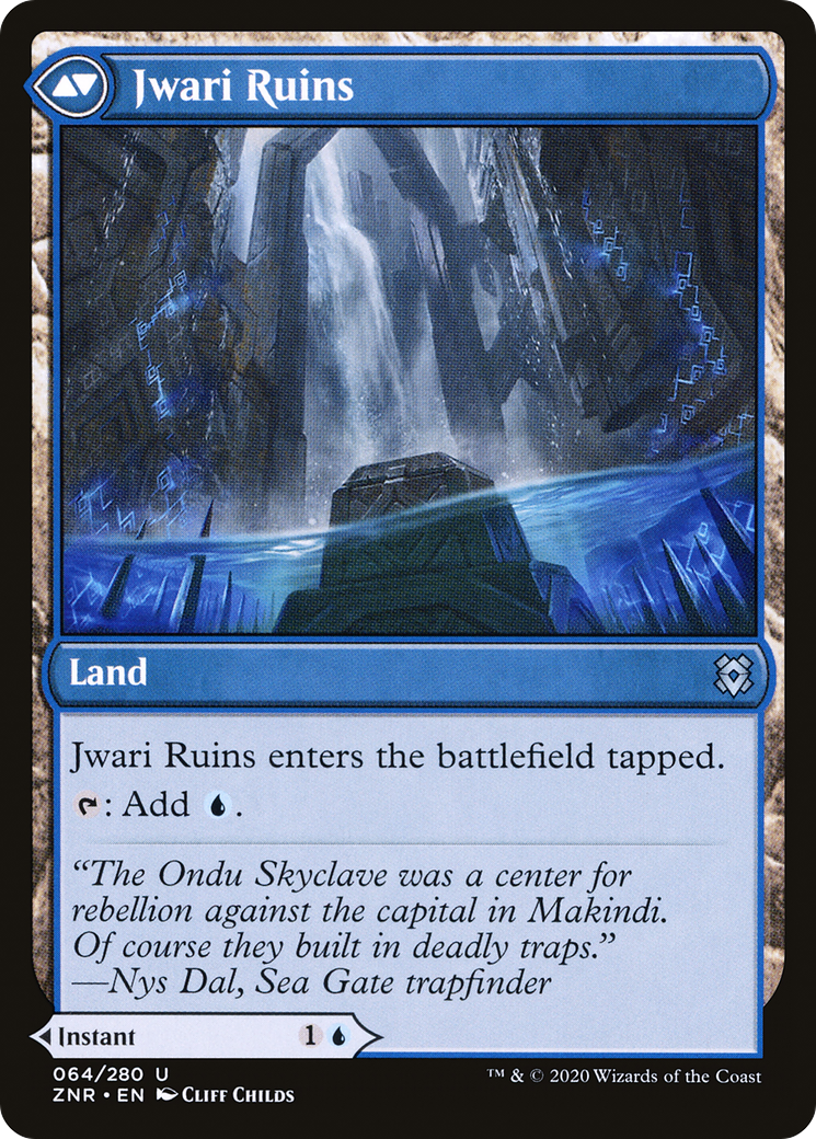 Jwari Disruption // Jwari Ruins (ZNR-064)
