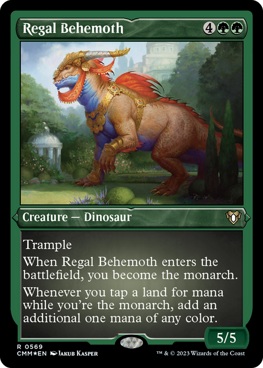 Regal Behemoth (CMM-569) (Etched Foil)