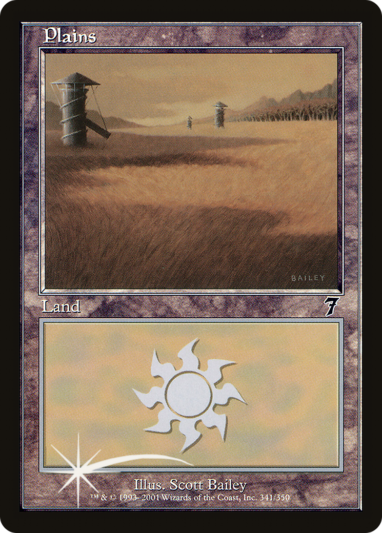 Plains (7ED-341★) (Foil)