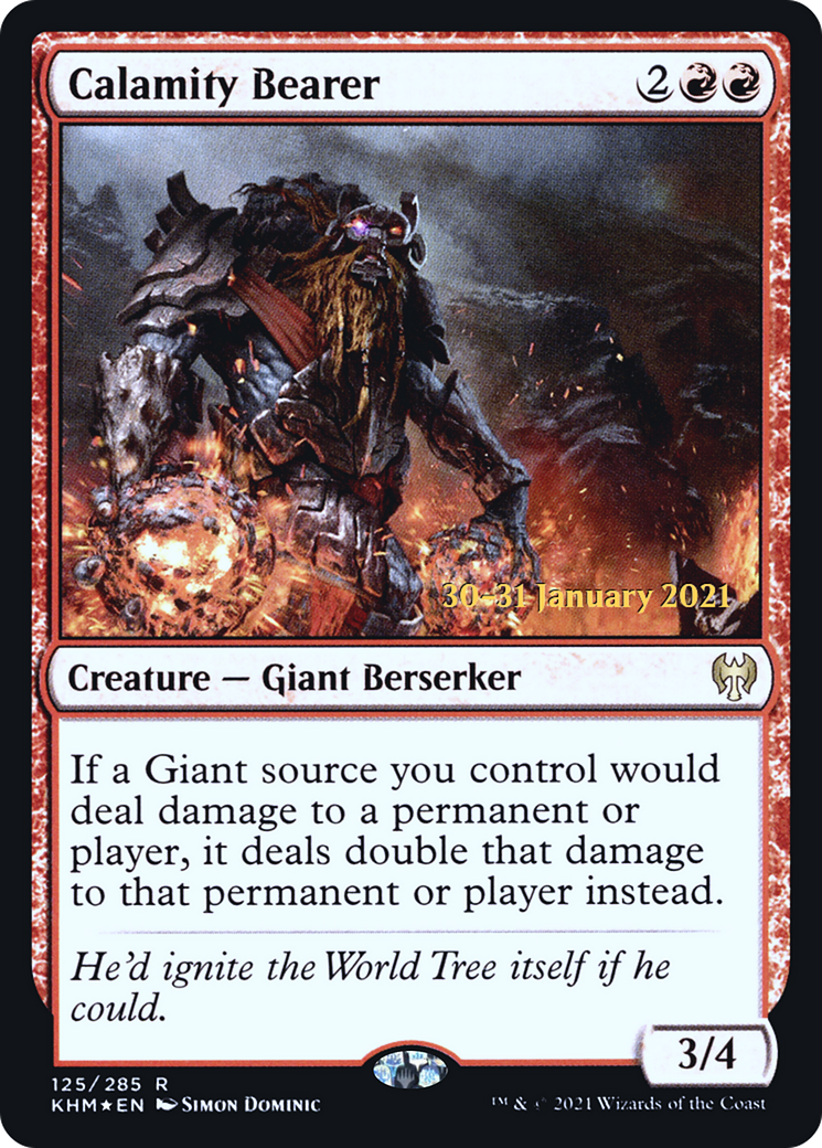 Calamity Bearer (PRE-125S) (Foil)