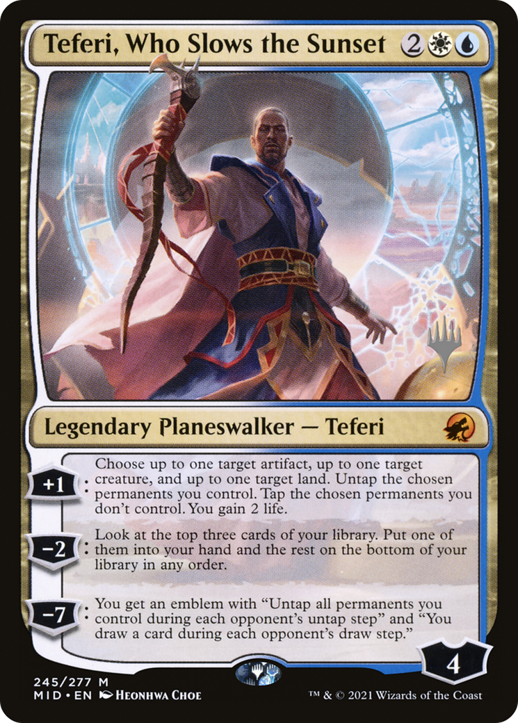 Teferi, Who Slows the Sunset (PPMID-245P)